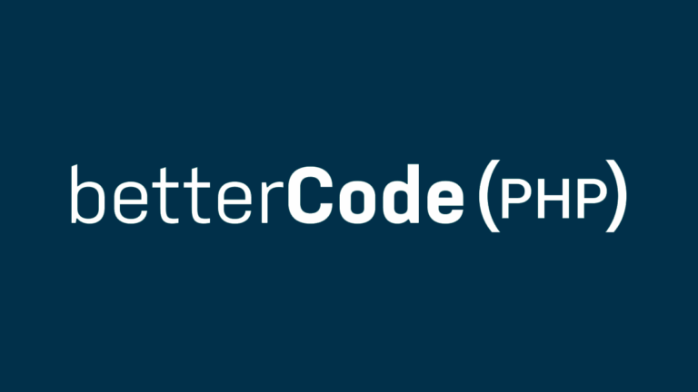 betterCode() PHP