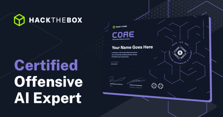 HTB Certified Offensive AI Expert (COAE)